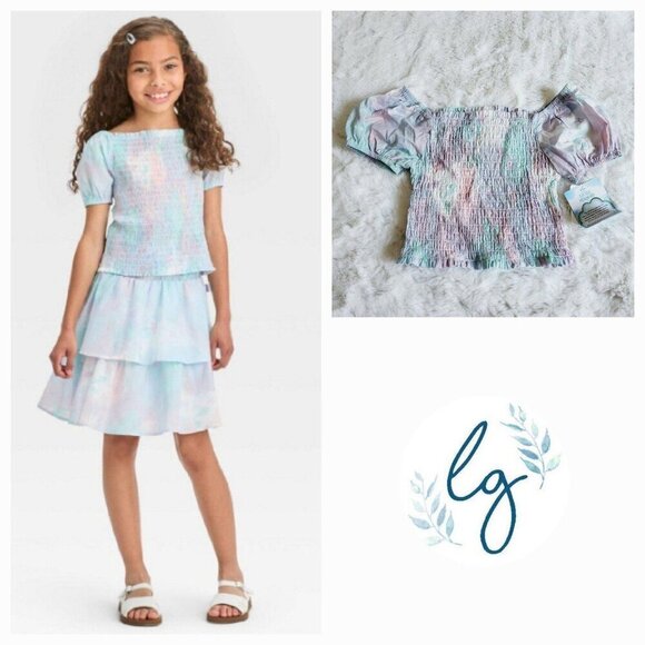 Disney Other - Girls' Disney The Little Mermaid Tie-Dye Top 3KIDZ-AK